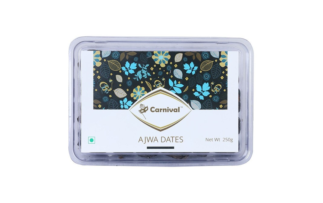 Carnival Ajwa Dates    Plastic Container  250 grams
